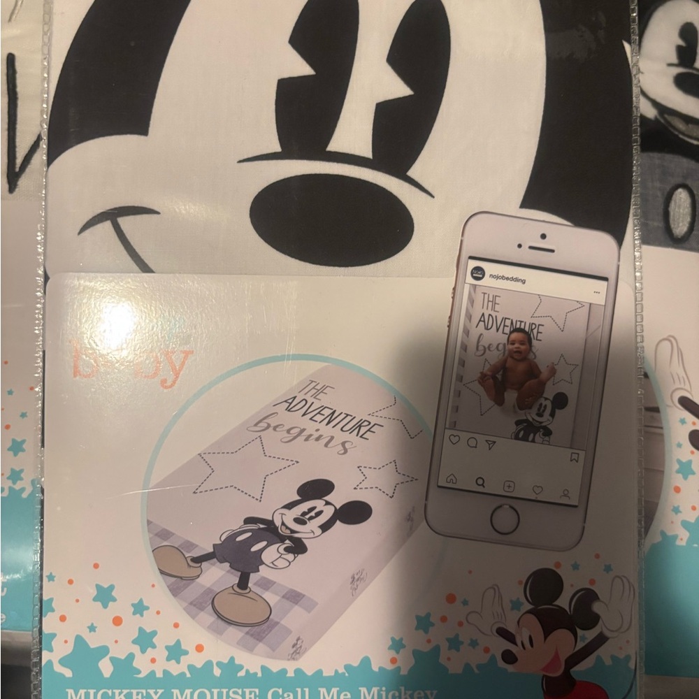 Mickey Mouse Baby Blanket